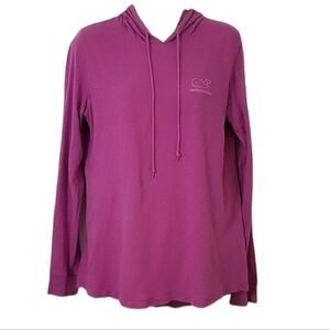 Vinyard Vines Women's long sleeve hooded shirt Size S